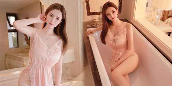 รูปภาพหีสาว สาวจีนคนสวย หีใหญ่นมใหญ่ สาวสวยในชุดนอนไม่ได้นอน