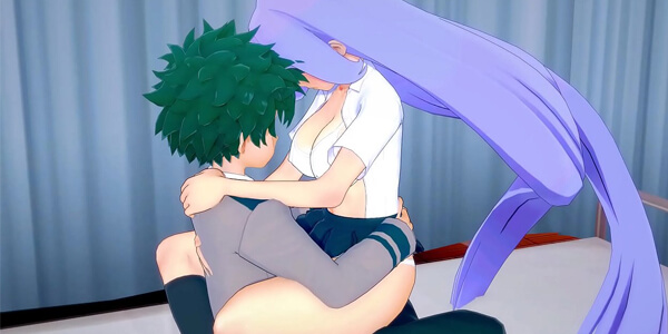 การ์ตูน xxx My Hero Academia hantai เพื่อนสาวขึ้นคร่อม ร่อนน้ำแตก