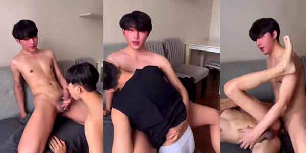 เกย์หนุ่มเงี่ยนโดนเย็ด แก้ผ้าเล่นเสียวนั่งดูดควยให้กันมันส์ ๆ ก่อนเย็ดล่อกันโคตรเสียวจนแตก